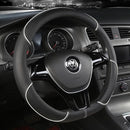 Capa De Volante De Carro De Couro PU Antiderrapante Durável 38CM